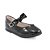 Sapatilha Boneca Bebê Mini Sua Cia Verniz 7036 - PRETO - Imagem 1