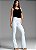 CALÇA FLARE SUPLEX BRANCA COM BOLSO - Imagem 8