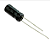 Capacitor Eletrolítico 100uF x 10V - Imagem 1