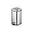 LIXEIRA INOX QUADRADA COM PEDAL 20 LITROS - Imagem 1