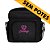 Bolsa Térmica Master Preto/ Logo Rosa - Imagem 1