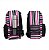 Mochila Premium Rosa Listrada - Imagem 2