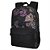 Mochila Premium Floral Preto/Rosa - Imagem 1