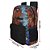 Mochila Premium Preto/Azul/Laranja - Imagem 6