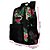 Mochila Premium Floral Preto Verde - Imagem 4