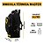 Mochila Térmica Master Preto/Amarelo Camuflado - Imagem 4