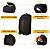Mala Mochila Impact Bag Black Luxo - Imagem 8