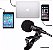 Microfone de Lapela, Profissional, Stereo, para Celular, Iphone, Android - Imagem 2