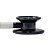 Estetoscópio Adulto / Pediátrico Duplo Inox Branco Black - Bic - Imagem 4