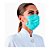 Mascara Tripla Antiviral Verde 50Un. - Spk Protection - Imagem 2