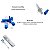Equipo Infusor Multivias 2 Vias com Clamp Fexível  Luer Slip - Unidade - Advantive - Imagem 4