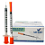 Seringa para Insulina 1 ml com Agulha Fixa 8 mm x 0,30 mm – Venper - Purah Medical - Imagem 1