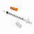 Seringa para Insulina SR 1ml Agulha Fixa 8mm x 0,30mm - Imagem 1