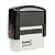 Kit 25 un. Trodat 4911 P2 SOMENTE PRETO 14X38MM - Imagem 1