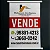 Banner de imobiliária vareta e corda 60x40 -100 unidades - Imagem 2