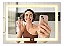 Espelho Para Maquiagem Retangular 50x70cm Led Touch Screen 3000k Branco Quente - Imagem 2