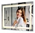 Espelho Para Maquiagem Retangular 50x70cm Led Touch Screen 3000k Branco Quente - Imagem 1