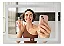 Espelho Para Maquiagem Retangular 50x70cm Led Touch Screen 3000k Branco Quente - Imagem 3