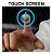 Espelho Led Oval 75x50cm Iluminado Touch Screen 3000K Branco Quente - Imagem 4