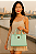 Bolsa Tiracolo Estruturada Cor Verde Mentha Modelo Lady Marca Lefity - Imagem 8