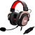 Headset Gamer Redragon Zeus 2 7.1 Surround Preto/Vermelho - Imagem 1