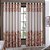 Cortina Estampada Com 24 Ilhos 300x240cm Praga Casa Doro - Imagem 1