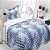 Kit Colcha Patchwork Alberto 2 pçs 160x240cm Realce Juvenil - Imagem 1