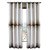 Cortina Estampada com 16 Ilhoses 240x220cm Berlim Casa Doro Sultan - Imagem 1