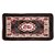 Tapete Raschel Massy Antiderrapante 50x80cm Cuba Marrom Ornare Sultan - Imagem 2