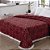 Colcha Chenille Canelada Isadora 220x240cm Vermelho e Preto Jolitex - Imagem 4