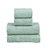 Kit 2 Jogos de Banho Jacquard Verde e Rosa Realce Top Sultan - Imagem 3