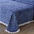 Colcha Chenille Canelada Isadora 220x240cm Azul Jeans Jolitex - Imagem 5