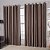 Cortina Blackout Suede Chocolate 24 Ilhoses 300x250cm Casa D'oro Sultan - Imagem 2