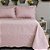 Kit Colcha Cobre Leito New Every Day Casal Amsterda Rose Cristal Sonhare Sultan - Imagem 4