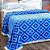 Colcha Chenille Canelada Gabriela 220x240cm Azul Jolitex - Imagem 1