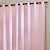 Cortina Blackout com Ilhoses 220x160cm Rose Versatile Casa D’oro Sultan - Imagem 3