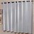 Cortina Blackout com Ilhoses 220x160cm Cinza Versatile Casa D’oro Sultan - Imagem 2