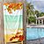 Kit 2 Toalhas de Praia Aveludada 140cmx70cm Paradise Realce Premium Sultan - Imagem 1