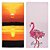 Kit 2 Toalhas de Praia Aveludada 140cmx70cm Simba e Flamingo Realce Premium Sultan - Imagem 2