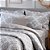 Jogo de Cama Duplo Casal 4 Pçs 180 F Marrocos Sonhare Prata - Imagem 4