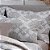 Jogo de Cama Duplo Casal 4 Pçs 180 F Marrocos Sonhare Prata - Imagem 5