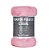 Manta Fleece Casal Microfibra Lisa 200g Rosê Sultan - Imagem 4