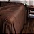 Manta Fleece Casal Microfibra Lisa 200g Chocolate Sultan - Imagem 4