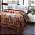 Cobertor Kyor Plus 420g Casal 180x220cm Viena Marrom Jolitex - Imagem 1