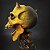 YELLOW DEMON ZOMBIE SKULL  - SKULL SERIES - Imagem 8