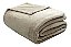 Cobertor Flannel Loft 220g Queen 2,40mx2,20m - Bege - Imagem 1
