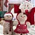 Almofada Natalina Biscoito Gingerbell com Gorro - Imagem 4
