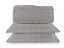 Kit Cobreleito King Cinza Sofistic 3pcs Musgo Twill - Lynel - Imagem 1