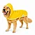 Capa de chuva amarela para cachorro e gato impermeável refletiva Skapet® - Imagem 1