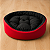 Cama para Cachorro com Colchão Removível e Fundo Impermeável Porte Pequeno - Cor Vermelha - Imagem 5
